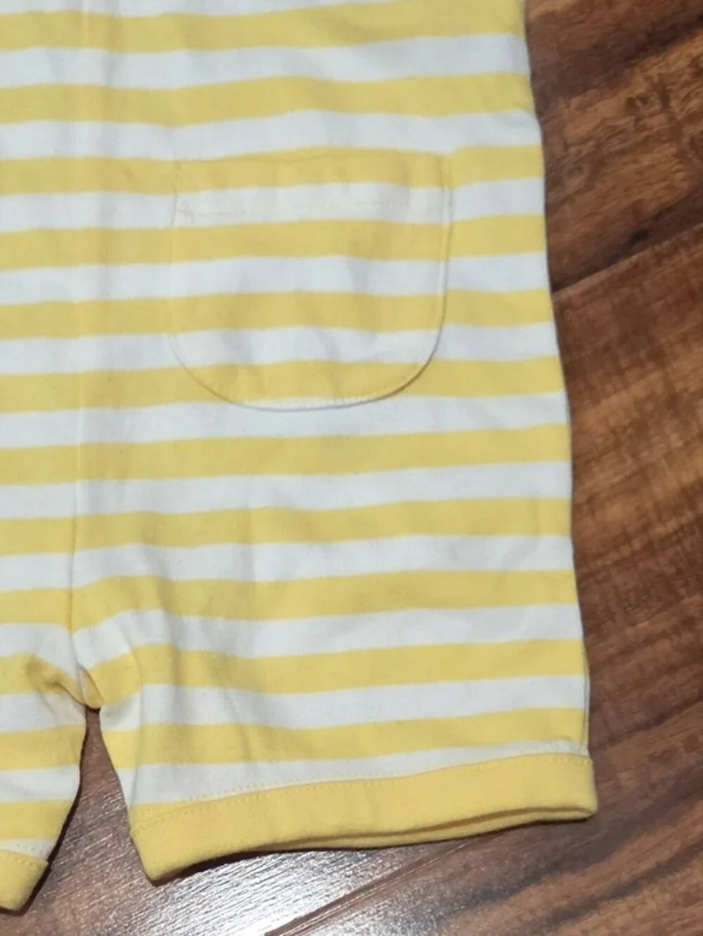 Gymboree NWT 6-12 Months Yellow Striped Crab Romper and Leggings